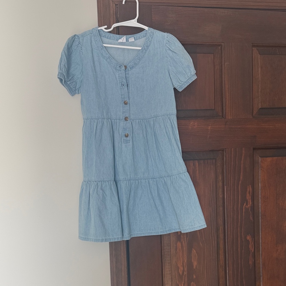 Blue Denim Girls Dress size 6/6x
